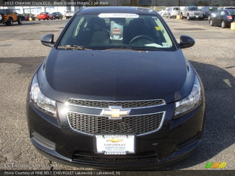 Black Granite Metallic / Jet Black 2013 Chevrolet Cruze ECO