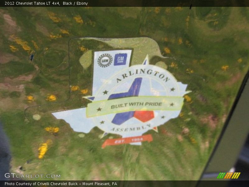 Black / Ebony 2012 Chevrolet Tahoe LT 4x4
