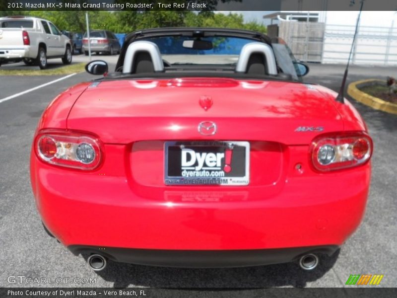 True Red / Black 2012 Mazda MX-5 Miata Grand Touring Roadster