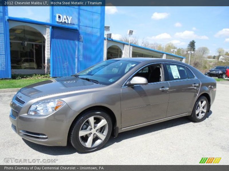 Mocha Steel Metallic / Titanium 2012 Chevrolet Malibu LT