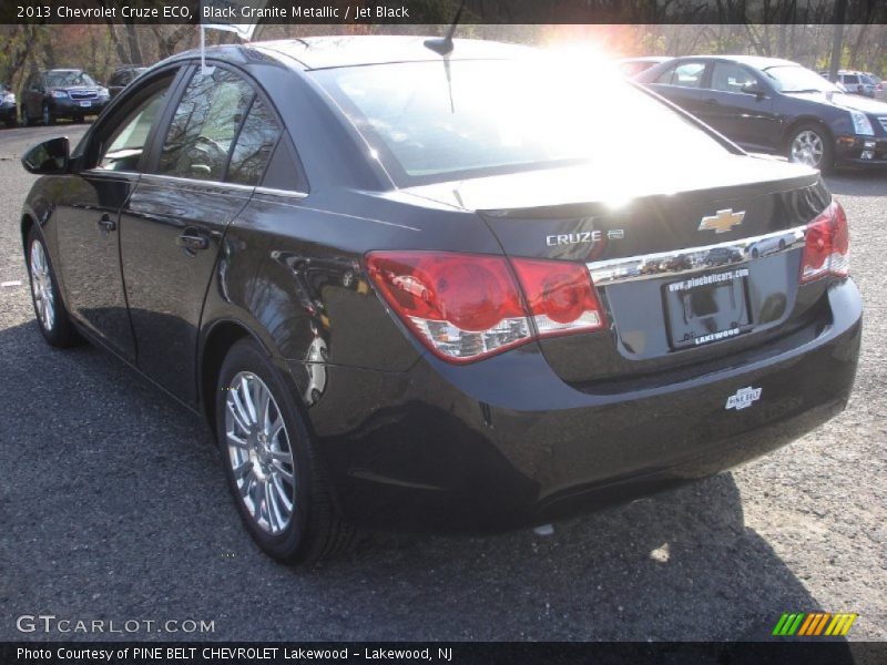 Black Granite Metallic / Jet Black 2013 Chevrolet Cruze ECO