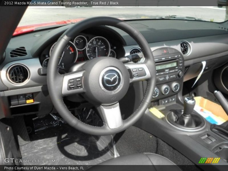 Dashboard of 2012 MX-5 Miata Grand Touring Roadster
