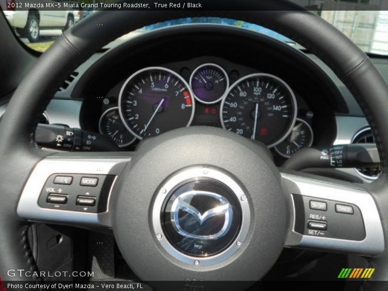  2012 MX-5 Miata Grand Touring Roadster Steering Wheel