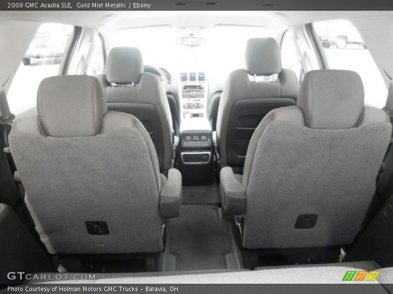 Gold Mist Metallic / Ebony 2009 GMC Acadia SLE