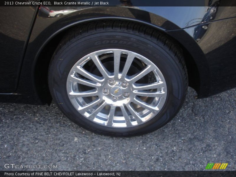 Black Granite Metallic / Jet Black 2013 Chevrolet Cruze ECO
