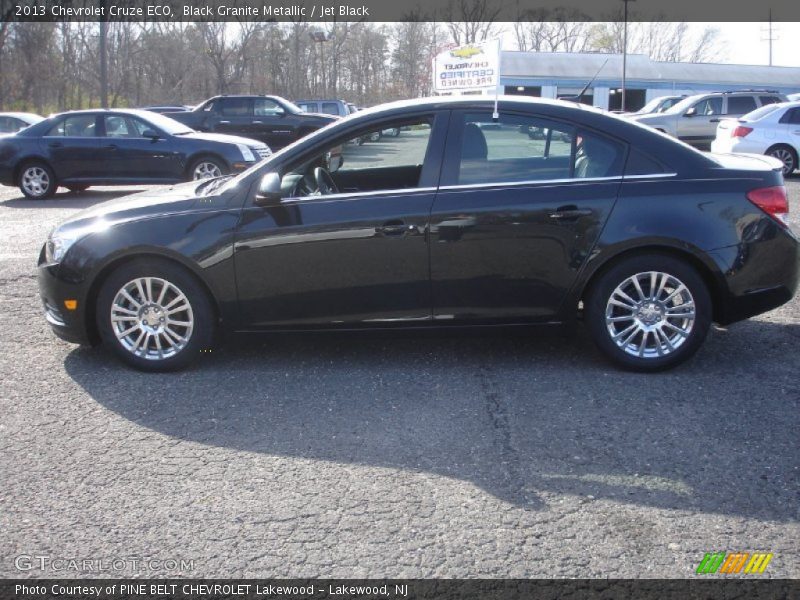 Black Granite Metallic / Jet Black 2013 Chevrolet Cruze ECO