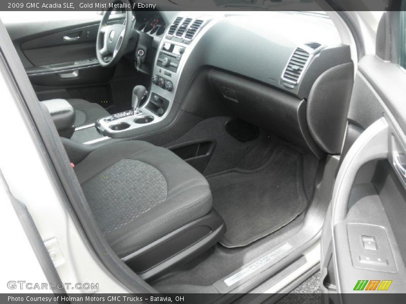 Gold Mist Metallic / Ebony 2009 GMC Acadia SLE