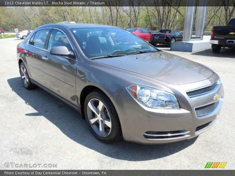 Mocha Steel Metallic / Titanium 2012 Chevrolet Malibu LT