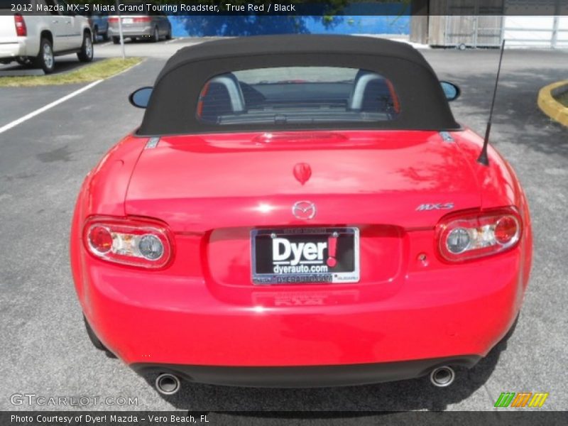 True Red / Black 2012 Mazda MX-5 Miata Grand Touring Roadster
