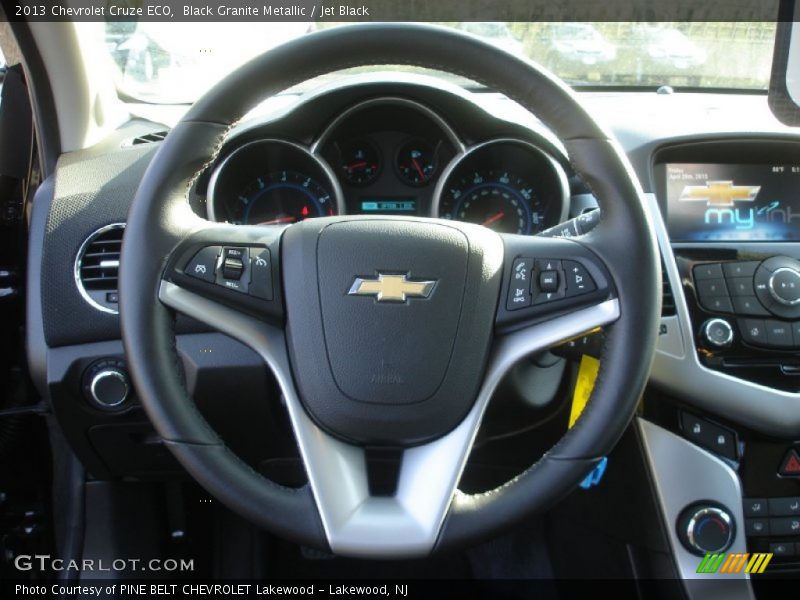 Black Granite Metallic / Jet Black 2013 Chevrolet Cruze ECO