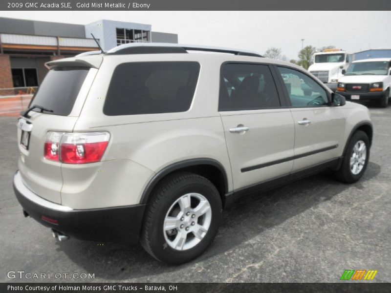  2009 Acadia SLE Gold Mist Metallic