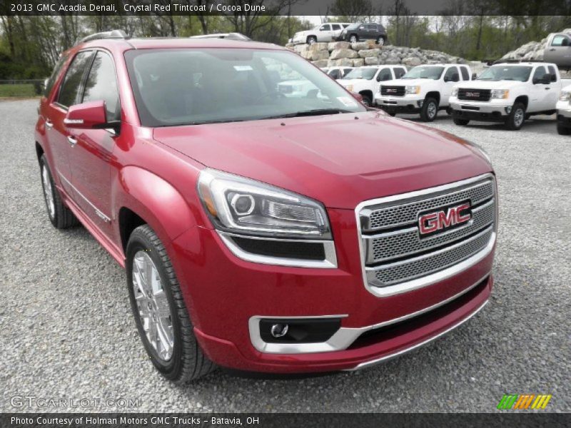 Front 3/4 View of 2013 Acadia Denali