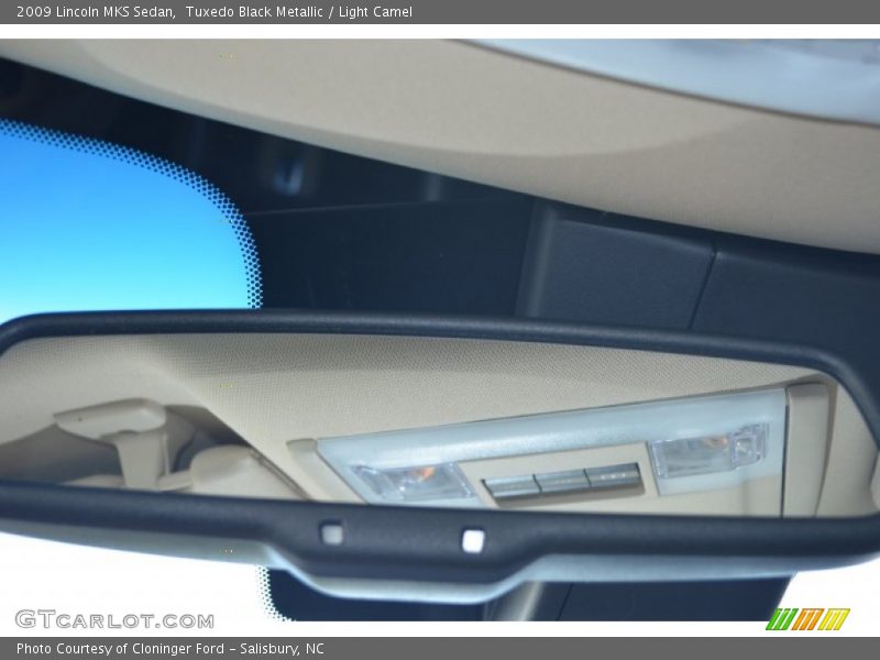 Tuxedo Black Metallic / Light Camel 2009 Lincoln MKS Sedan