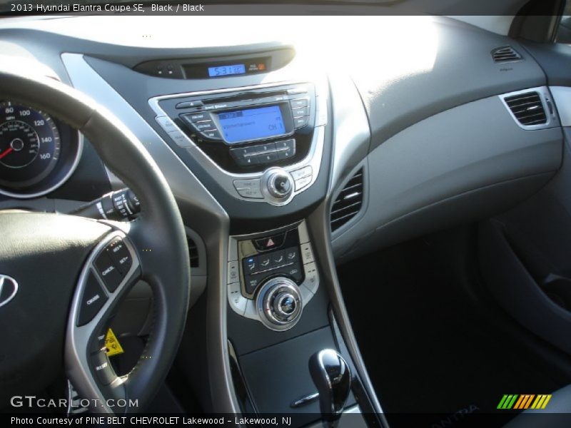 Black / Black 2013 Hyundai Elantra Coupe SE