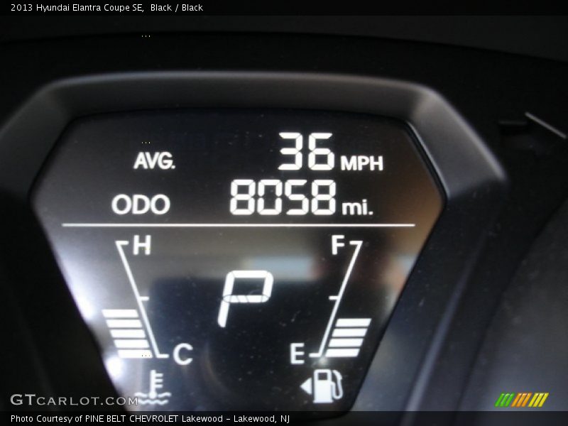 Black / Black 2013 Hyundai Elantra Coupe SE