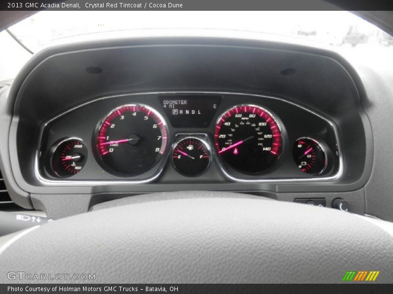  2013 Acadia Denali Denali Gauges