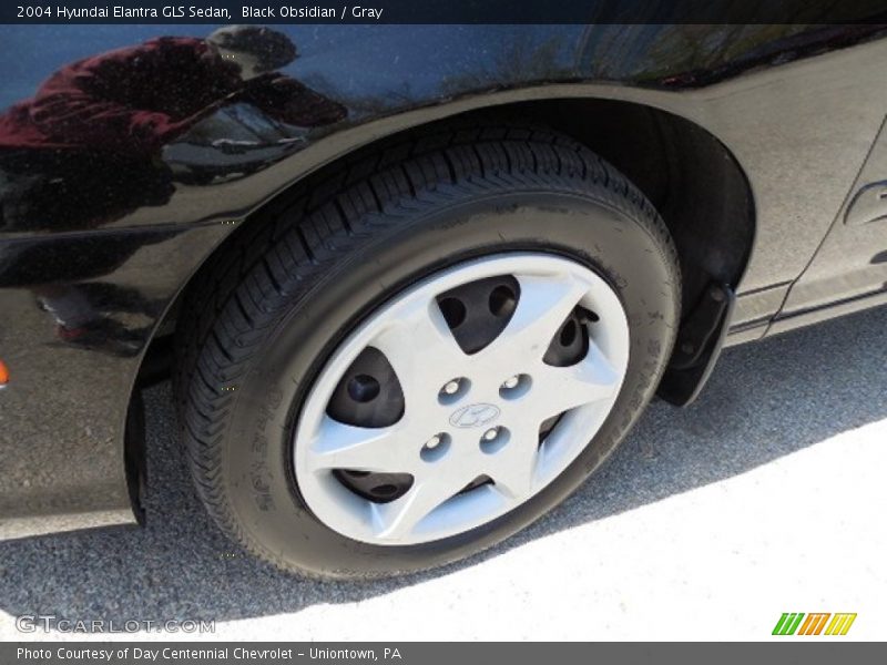 Black Obsidian / Gray 2004 Hyundai Elantra GLS Sedan