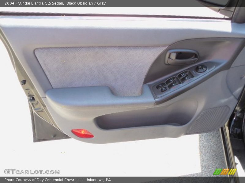 Black Obsidian / Gray 2004 Hyundai Elantra GLS Sedan