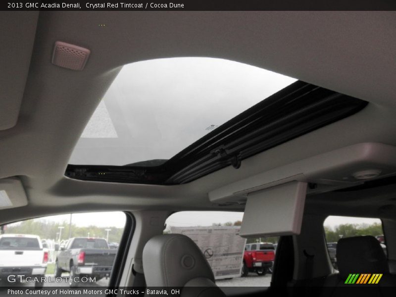 Crystal Red Tintcoat / Cocoa Dune 2013 GMC Acadia Denali