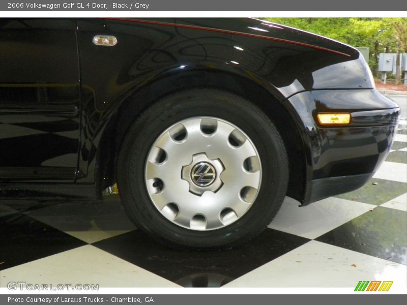 Black / Grey 2006 Volkswagen Golf GL 4 Door
