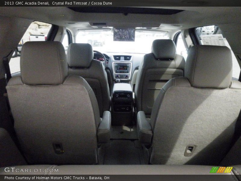 Crystal Red Tintcoat / Cocoa Dune 2013 GMC Acadia Denali