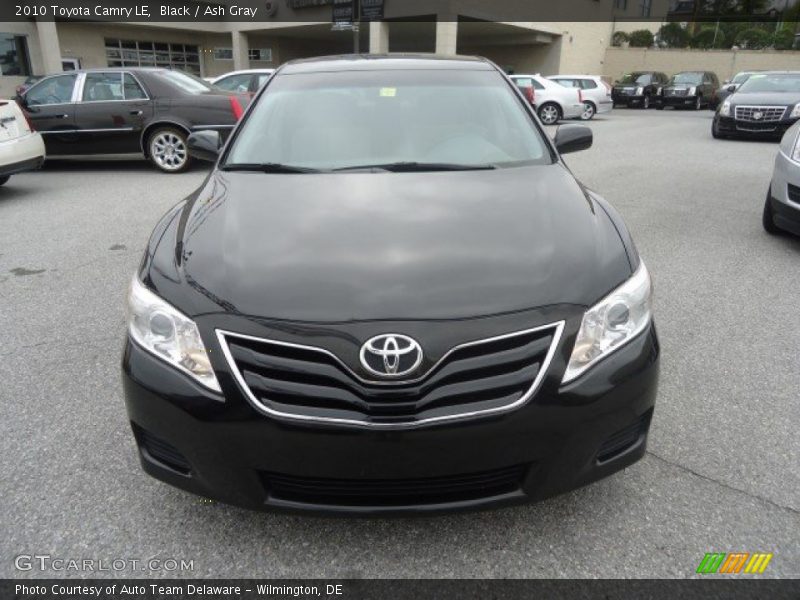 Black / Ash Gray 2010 Toyota Camry LE
