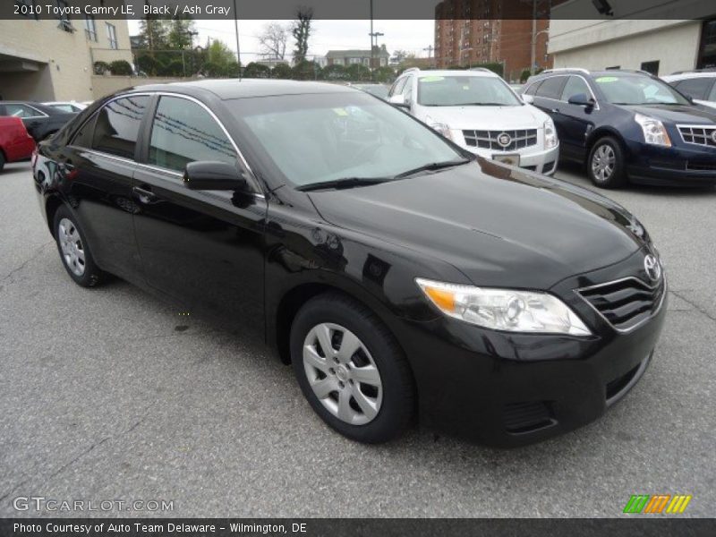 Black / Ash Gray 2010 Toyota Camry LE