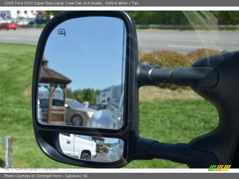 Oxford White / Tan 2005 Ford F350 Super Duty Lariat Crew Cab 4x4 Dually