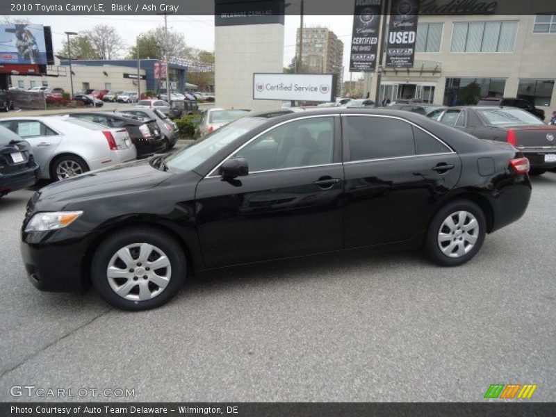 Black / Ash Gray 2010 Toyota Camry LE