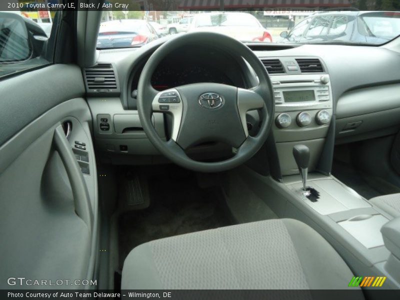 Black / Ash Gray 2010 Toyota Camry LE
