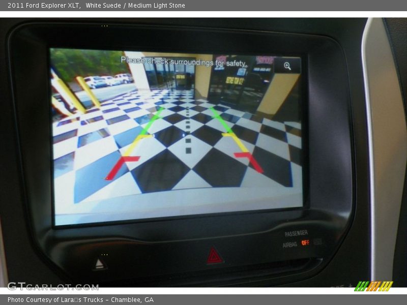 White Suede / Medium Light Stone 2011 Ford Explorer XLT