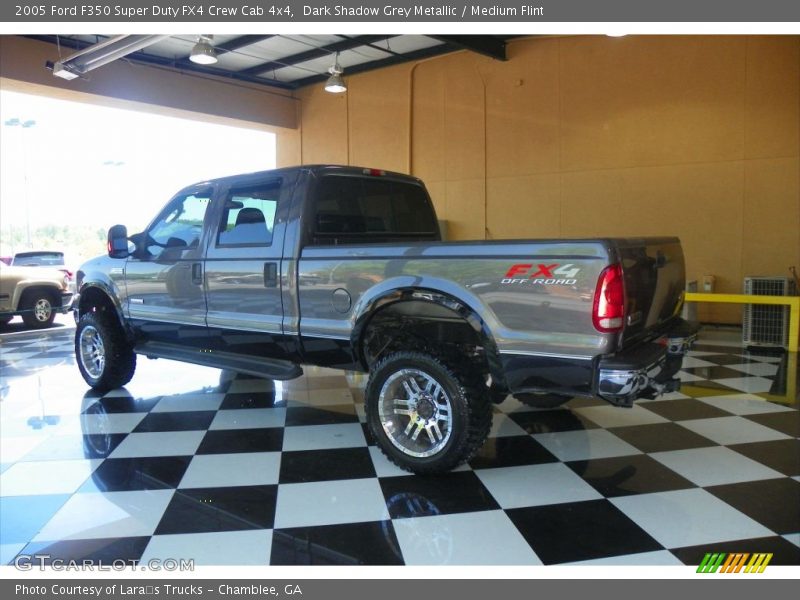 Dark Shadow Grey Metallic / Medium Flint 2005 Ford F350 Super Duty FX4 Crew Cab 4x4