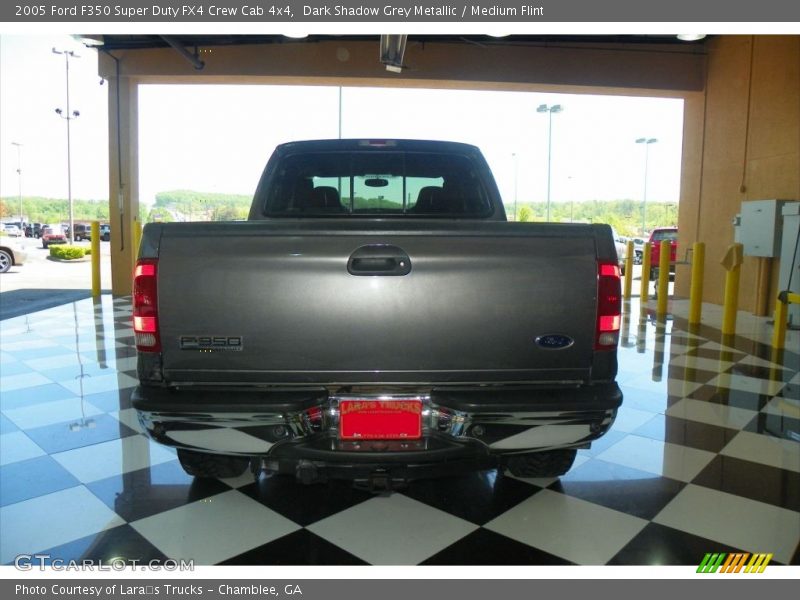 Dark Shadow Grey Metallic / Medium Flint 2005 Ford F350 Super Duty FX4 Crew Cab 4x4