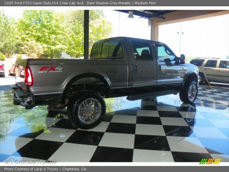 Dark Shadow Grey Metallic / Medium Flint 2005 Ford F350 Super Duty FX4 Crew Cab 4x4