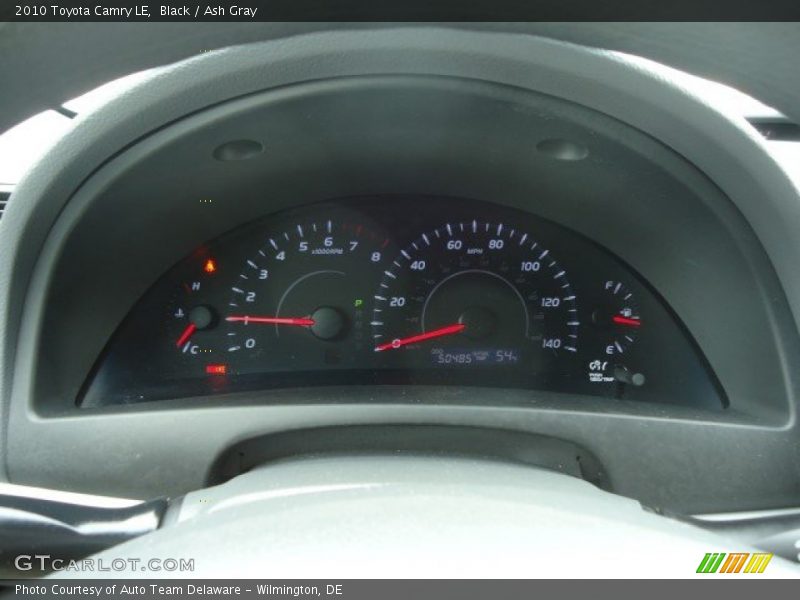 Black / Ash Gray 2010 Toyota Camry LE