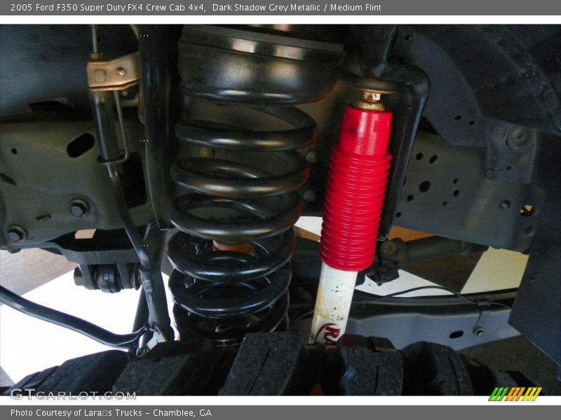 Dark Shadow Grey Metallic / Medium Flint 2005 Ford F350 Super Duty FX4 Crew Cab 4x4