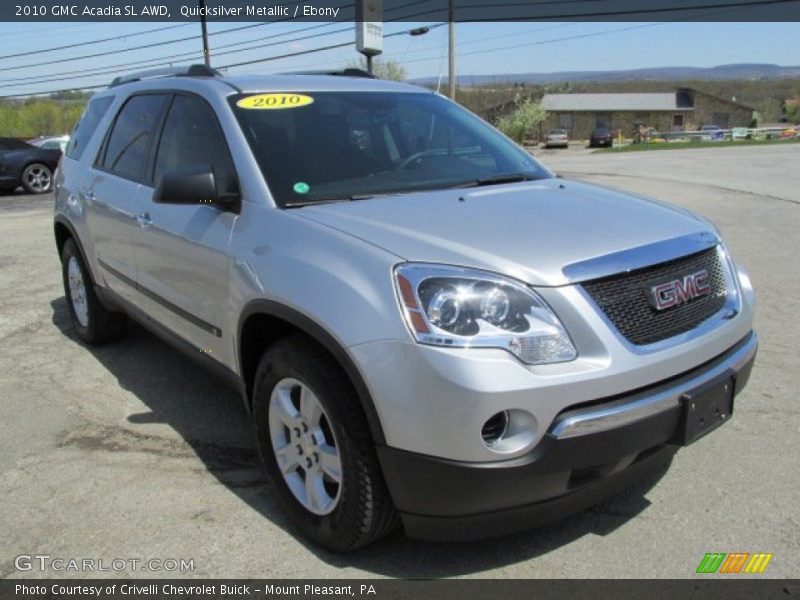 Front 3/4 View of 2010 Acadia SL AWD