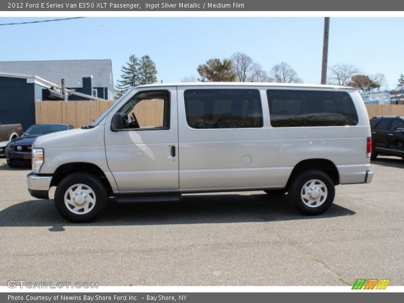 Ingot Silver Metallic / Medium Flint 2012 Ford E Series Van E350 XLT Passenger