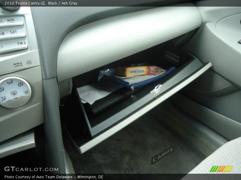 Black / Ash Gray 2010 Toyota Camry LE