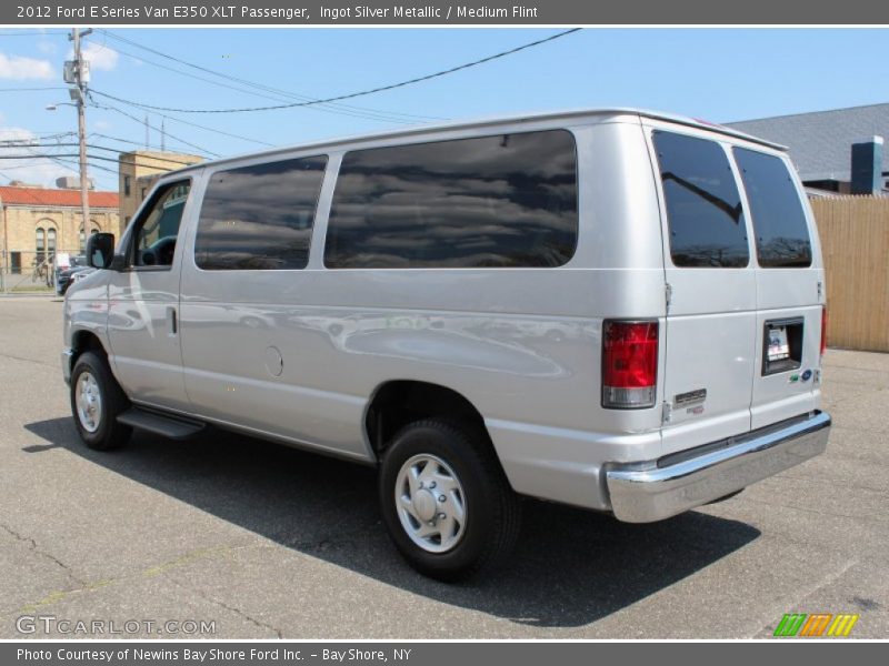 Ingot Silver Metallic / Medium Flint 2012 Ford E Series Van E350 XLT Passenger