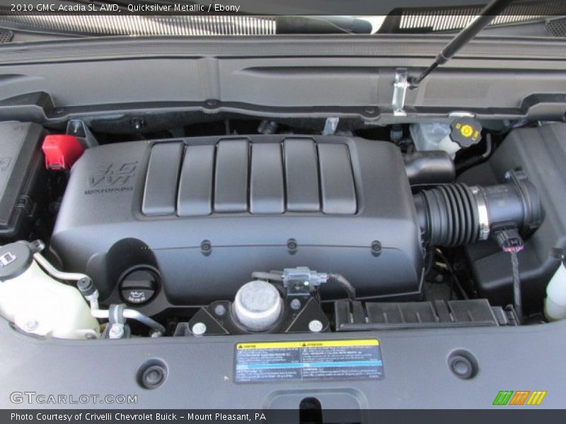  2010 Acadia SL AWD Engine - 3.6 Liter GDI DOHC 24-Valve VVT V6