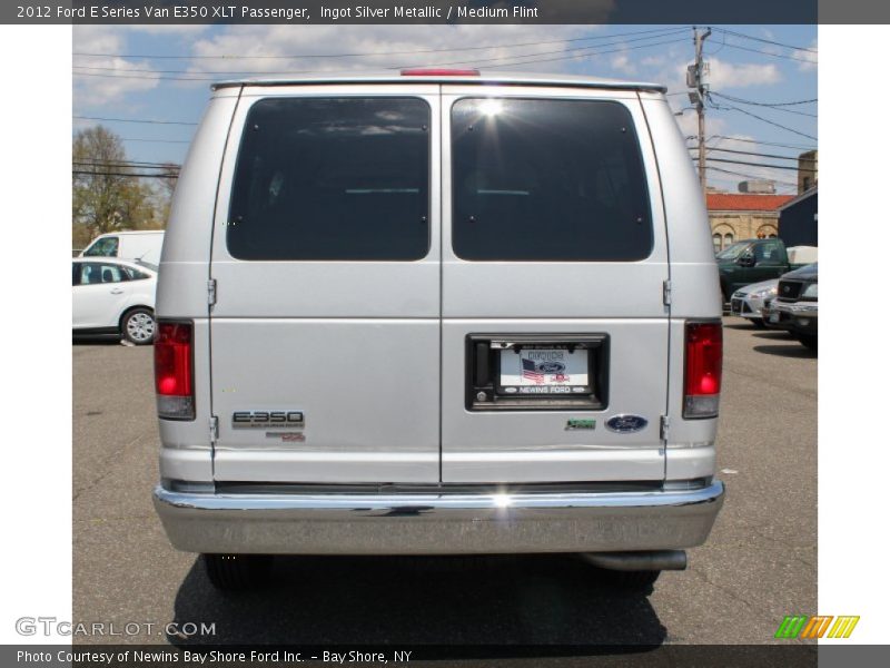 Ingot Silver Metallic / Medium Flint 2012 Ford E Series Van E350 XLT Passenger