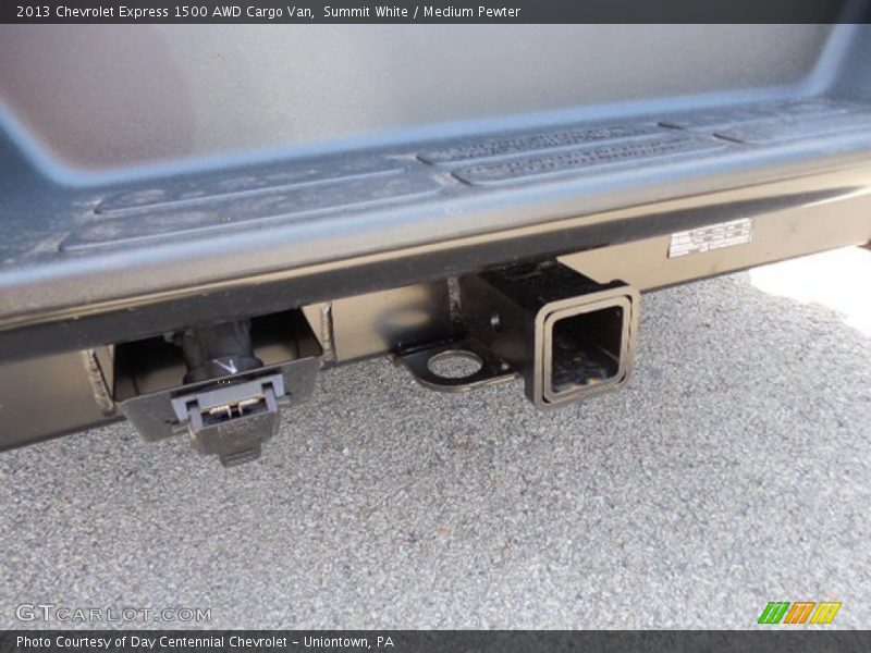 Summit White / Medium Pewter 2013 Chevrolet Express 1500 AWD Cargo Van