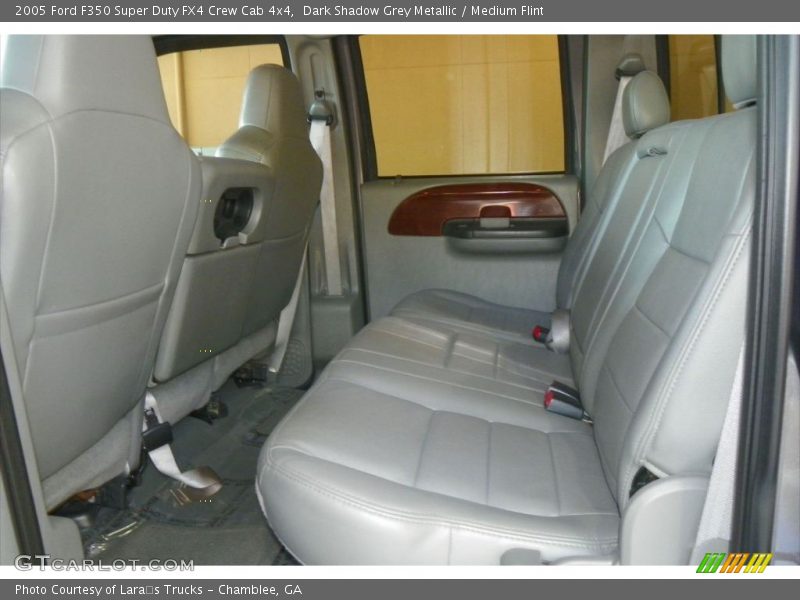 Dark Shadow Grey Metallic / Medium Flint 2005 Ford F350 Super Duty FX4 Crew Cab 4x4