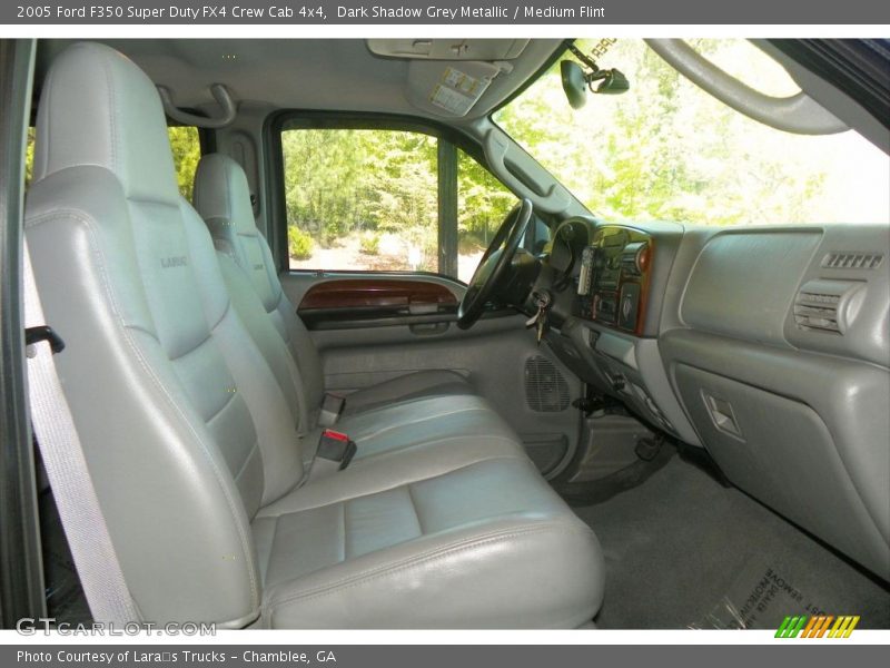 Dark Shadow Grey Metallic / Medium Flint 2005 Ford F350 Super Duty FX4 Crew Cab 4x4