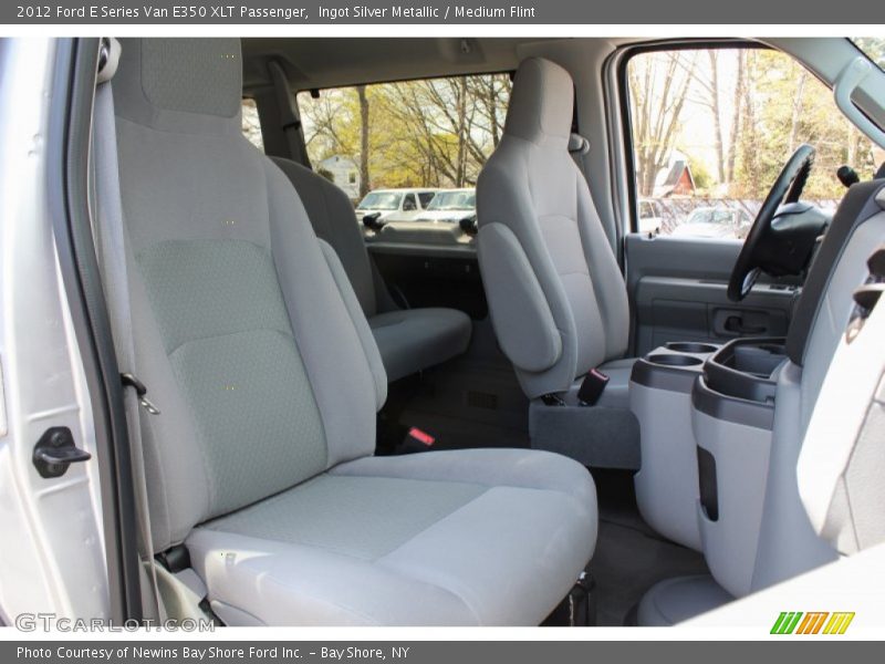 Ingot Silver Metallic / Medium Flint 2012 Ford E Series Van E350 XLT Passenger