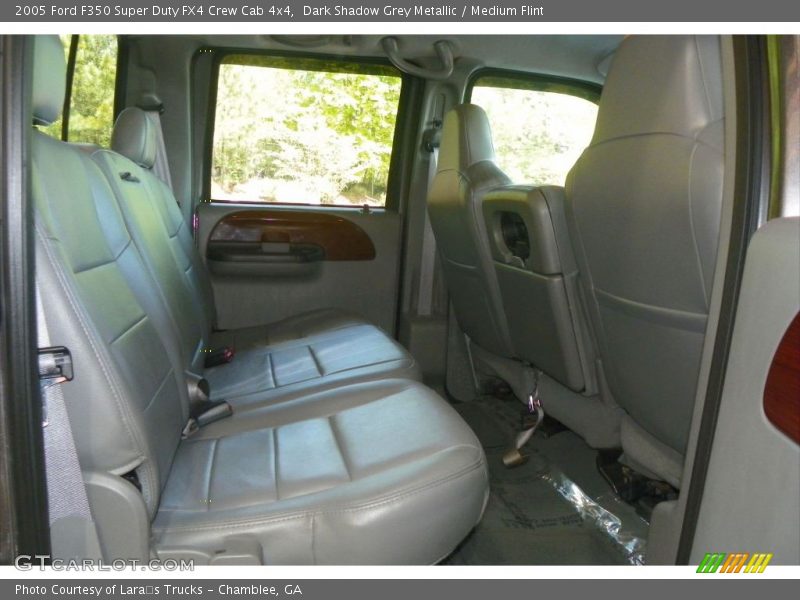 Dark Shadow Grey Metallic / Medium Flint 2005 Ford F350 Super Duty FX4 Crew Cab 4x4