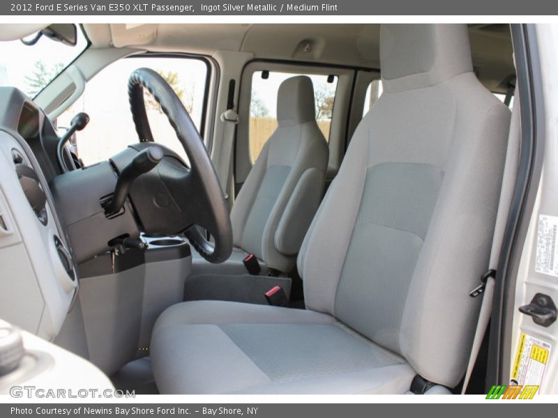 Ingot Silver Metallic / Medium Flint 2012 Ford E Series Van E350 XLT Passenger