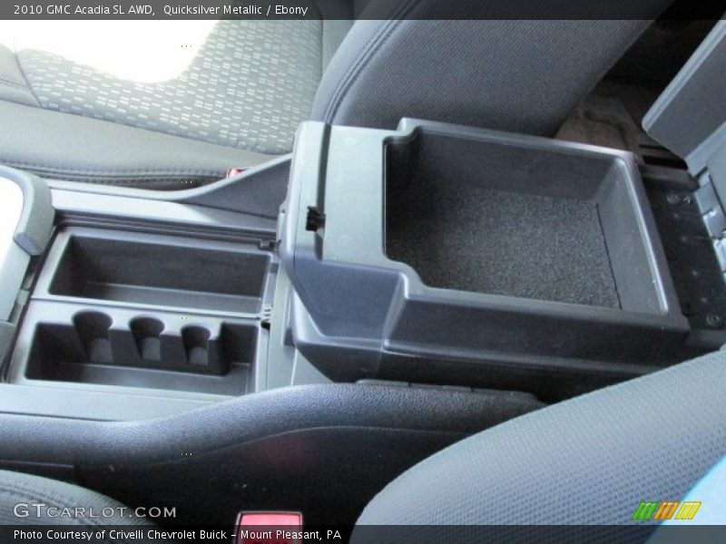 Quicksilver Metallic / Ebony 2010 GMC Acadia SL AWD