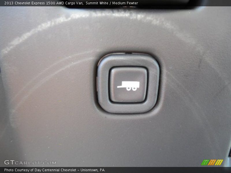 Summit White / Medium Pewter 2013 Chevrolet Express 1500 AWD Cargo Van